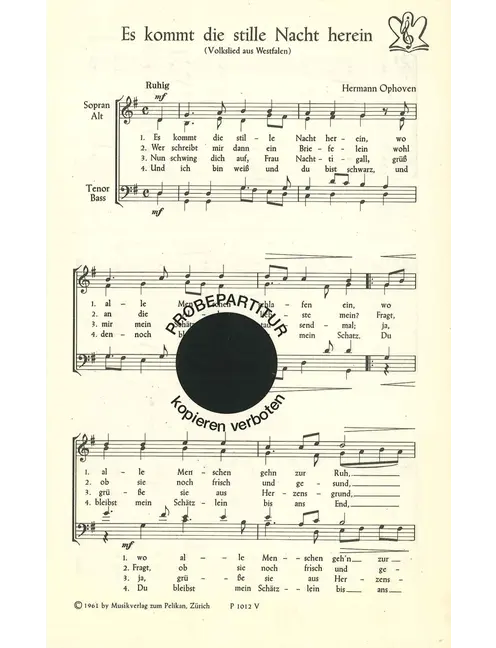 Es kommt die stille Nacht here